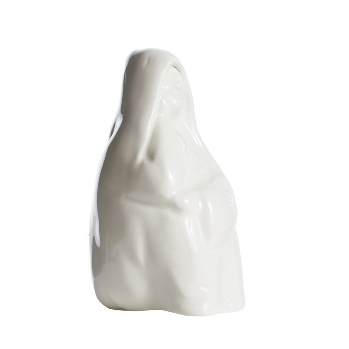 Macrì Munaciello piccolo bianco 11 cm