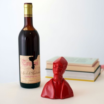 Scultura Portafortuna San Gennaro Rosso Macrì in... 2