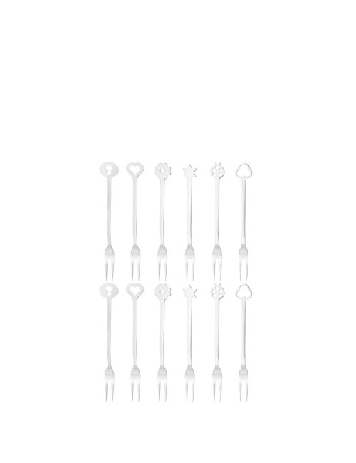 Sambonet set forchettine Party Portafortuna 12 pezzi -  52550C98 -  Sambonet set forchettine Party Portafortuna 12 pezzi -  52550C98 -