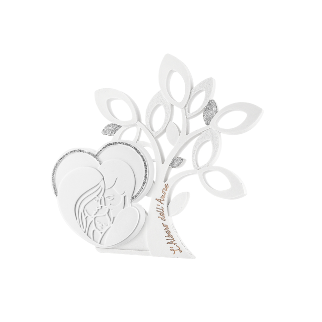 Bongelli Preziosi Albero Famiglia bianco 10x10 cm Bongelli Preziosi Albero Famiglia bianco 10x10 cm