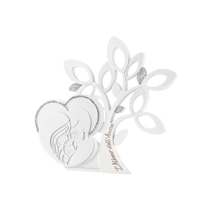 Bongelli Preziosi Albero Famiglia bianco 10x10 cm