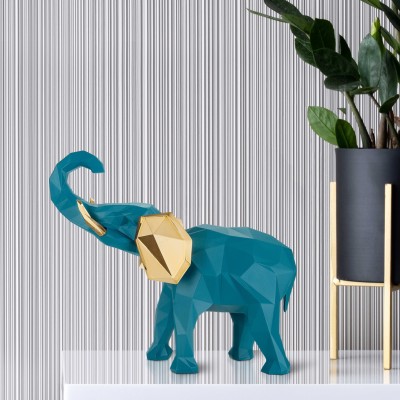 ELEFANTE STIL.27X32 OTTANIO/VERDE