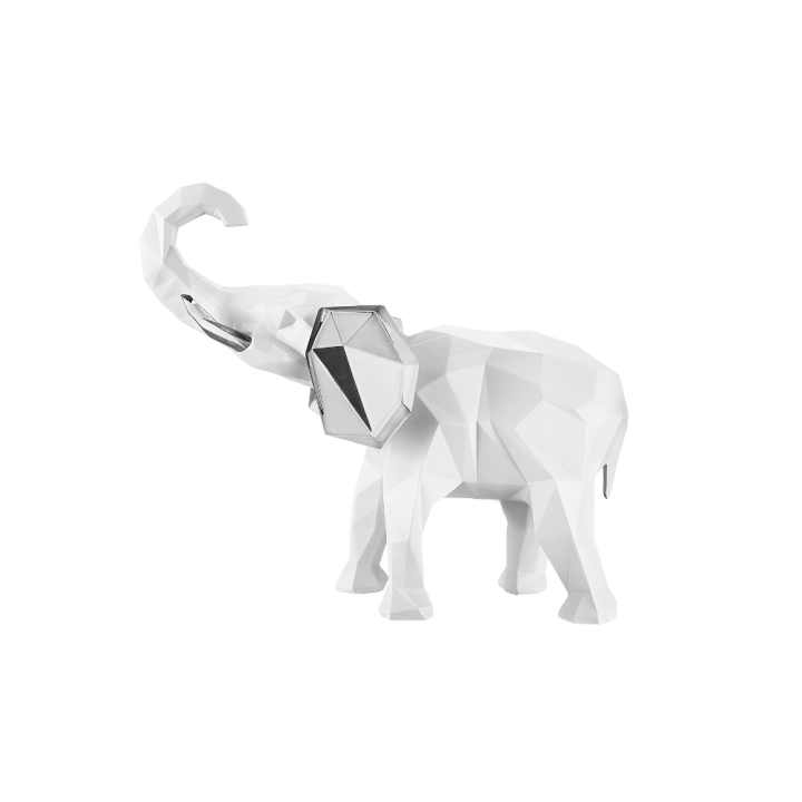 Bongelli Preziosi Elefante Bianco e Argento