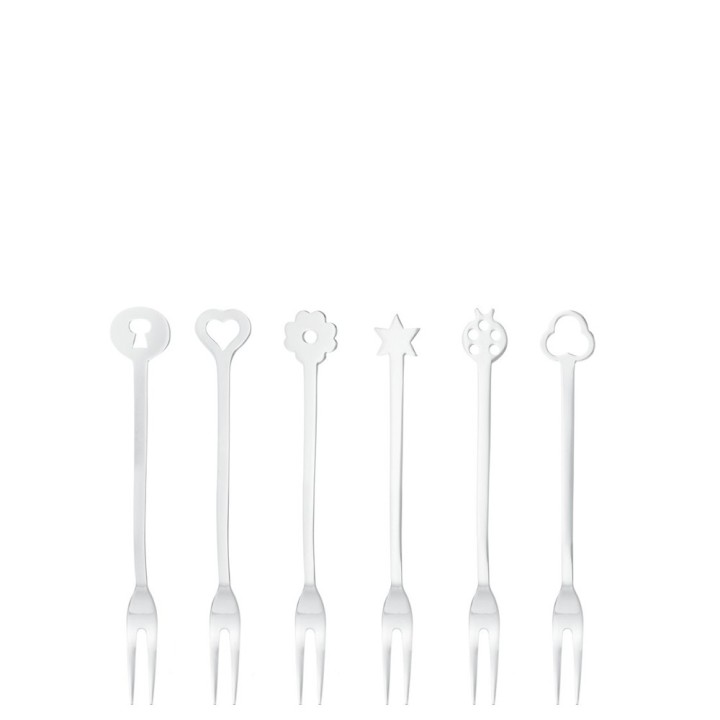 Sambonet set forchettine Party Portafortuna 6 pezzi - 52550C52