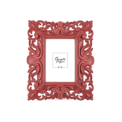 Porta foto barocco rosso 13x18 cm di Bongelli Preziosi