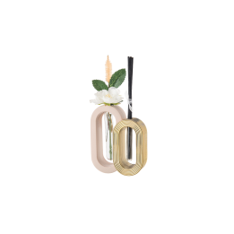 Bongelli Preziosi Profumatore: vaso ovale cipria 10x12 cm.