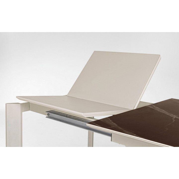 Bizzotto Tavolo allungabile Briva marrone tortora 160-220 cm