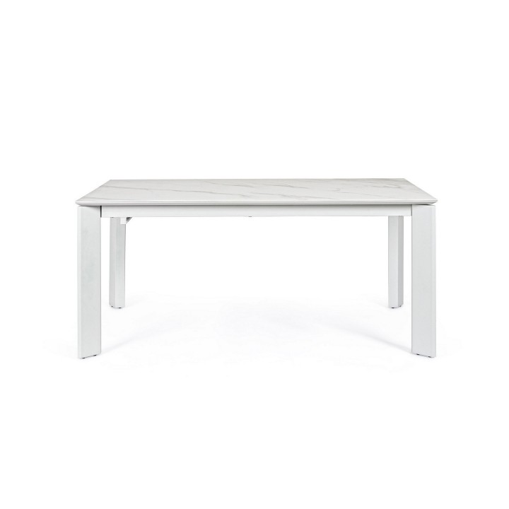 Bizzotto Tavolo allungabile Briva bianco grigio 160-220 cm