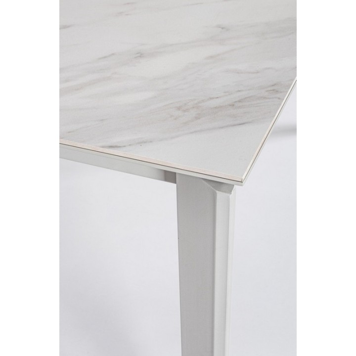 Bizzotto Tavolo allungabile Briva bianco grigio 160-220 cm