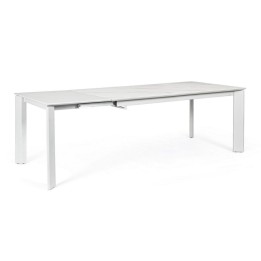 Bizzotto Tavolo allungabile Briva bianco grigio 160-220 cm