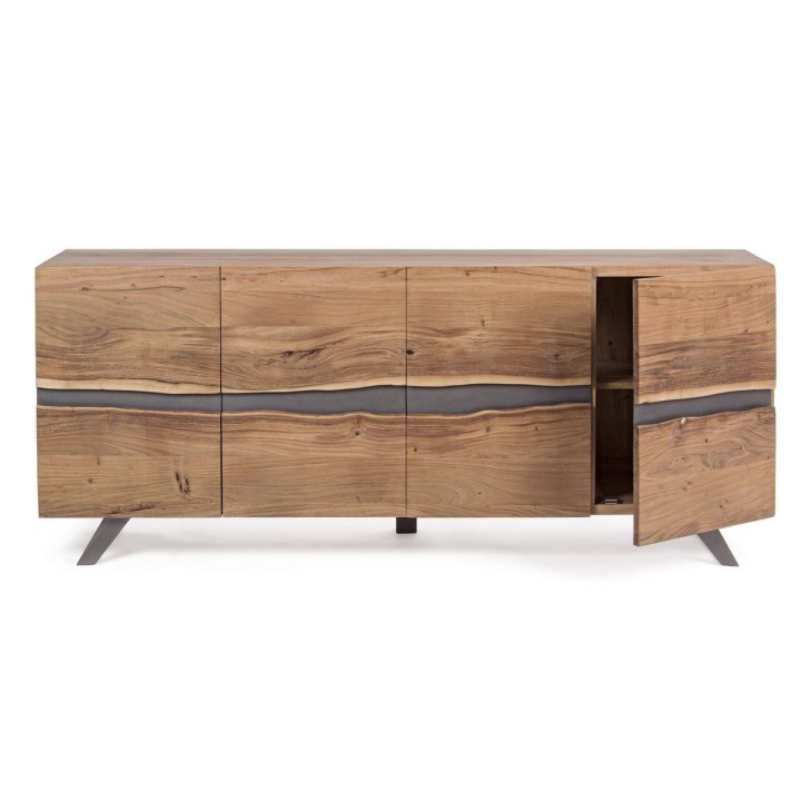 Bizzotto Credenza Aron a 4 ante 198 × 43 cm