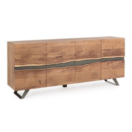 Bizzotto Credenza Aron a 4 ante 198 × 43 cm