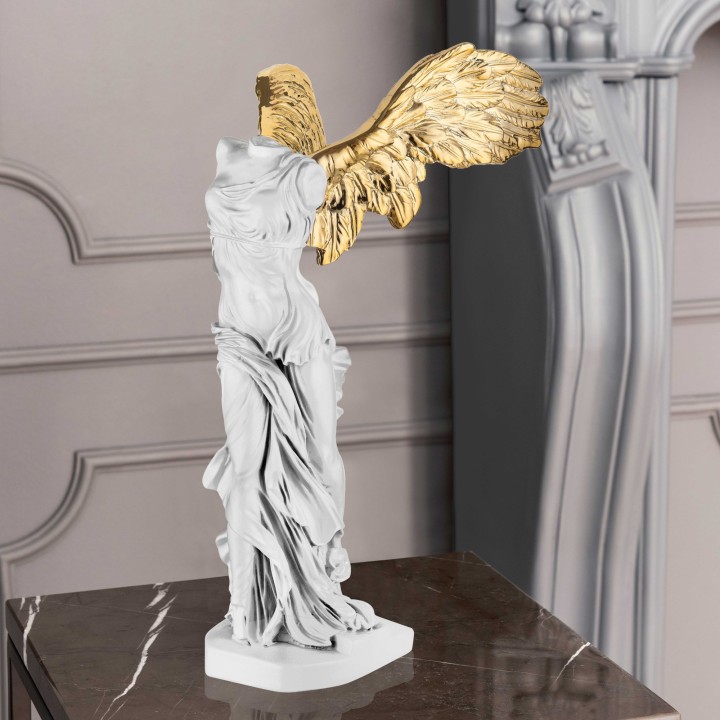 Bongelli Preziosi Scultura Nike ali oro 20 cm