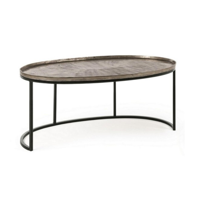 Tavolino Amira X26 OV Grande – Eleganza Moderna e Finitura Anticata | Bizzotto