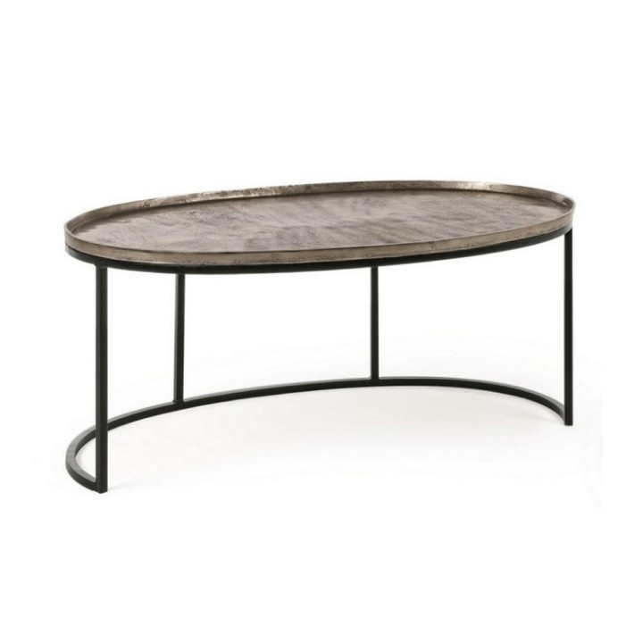 Bizzotto Tavolino ovale Amira X26 grande 97 × 59 cm
