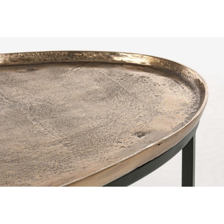 Bizzotto Tavolino ovale Amira X26 grande 97 × 59 cm