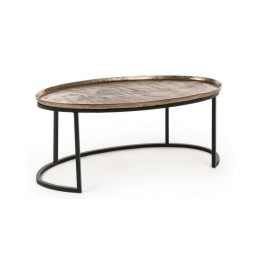 Bizzotto Tavolino ovale Amira X26 piccolo 85 × 49 cm
