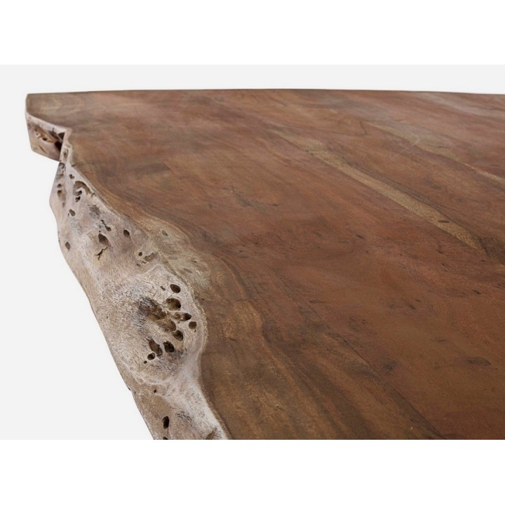 Bizzotto Tavolo Arkansas in legno di acacia 220 × 100 cm