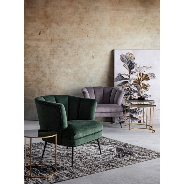 Bizzotto Poltrona Odilon verde