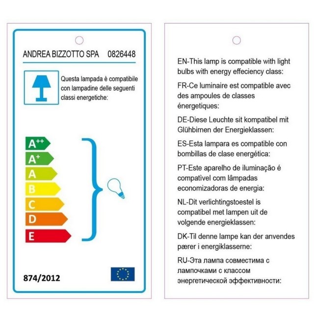 PIANTANA BALLS 5LUCI ORO H54