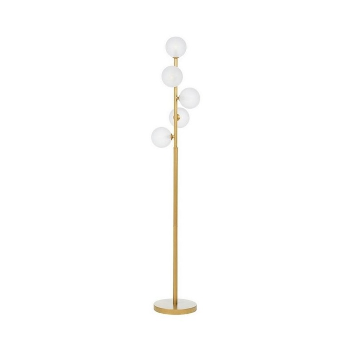 Bizzotto Piantana Balls a 5 luci oro