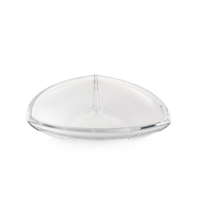 Emò Italia Centrotavola trasparente cm 33x33x7