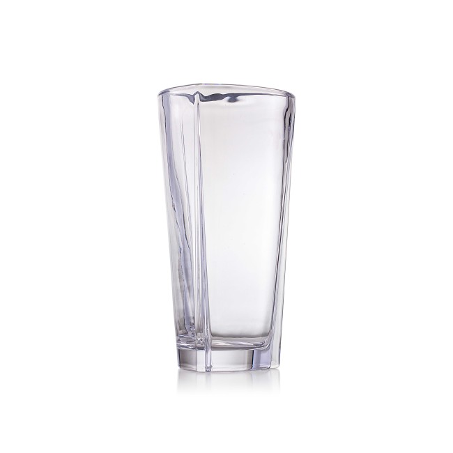 Vaso trasparente Emò Italia cm 15x15x30 cm Vaso trasparente Emò Italia cm 15x15x30 cm