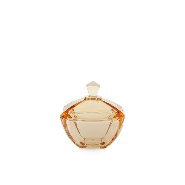 Emò Italia Porta Bon Bon piccolo ambra cm 10,5X10,5X13h Emò Italia Porta Bon Bon piccolo ambra cm 10,5X10,5X13h