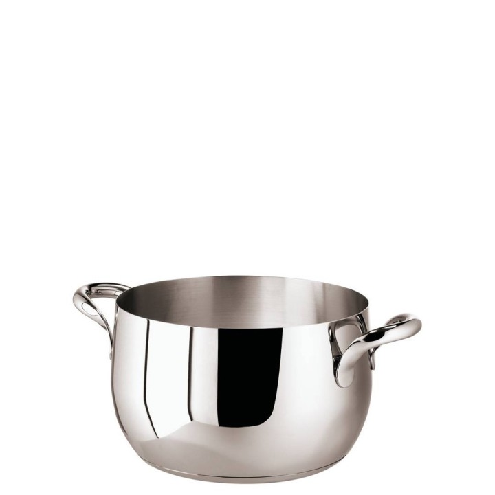 Sambonet casseruola alta 2 manici Kikka Ø 24cm - 51707-24