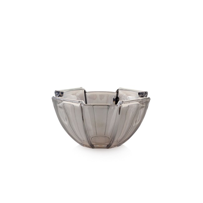 Emò Italia Svuotatasche piano piccolo fumè cm 12X12X6,5h Emò Italia Svuotatasche piano piccolo fumè cm 12X12X6,5h