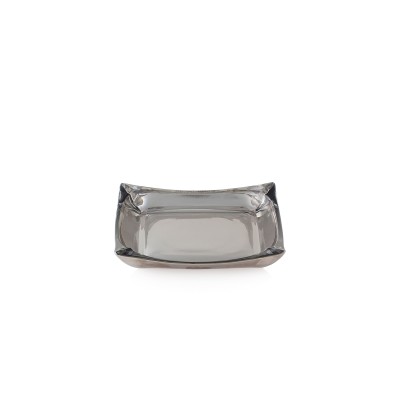 Emò Italia Svuotatasche piano piccolo fumè cm 16,5X16,5X2h