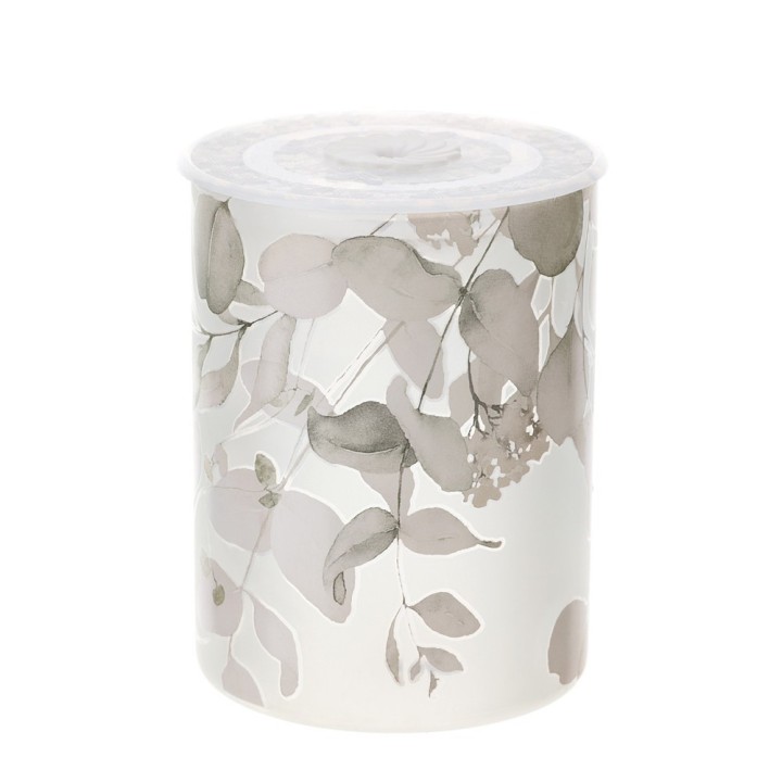Hervit Contenitore in vetro rosa botanic 9,5x12,5 cm