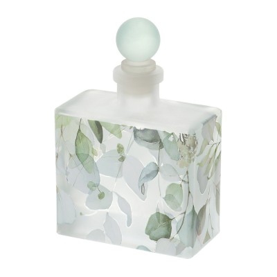 Hervit Bottiglia in vetro verde botanic 9,5x14,5 cm