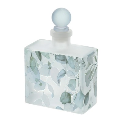 Hervit Bottiglia in vetro blu botanic 9,5x14,5 cm
