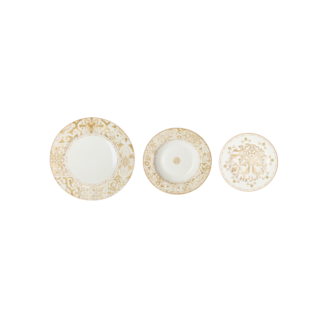 TAVOLA 18 PZ EXCALIBUR NEW BONE CHINA