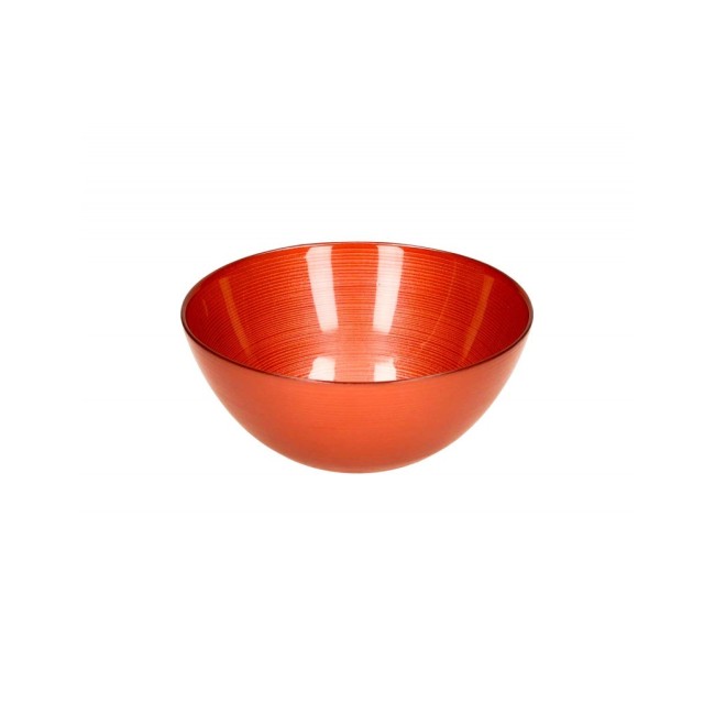 CIOTOLINA ARES ARANCIO SET 2 P Z VETRO CM D 15