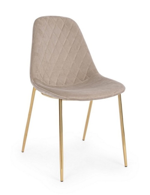SEDIA TERRY VELLUTO TORTORA