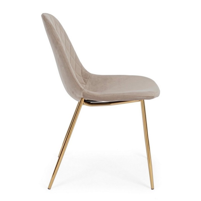 SEDIA TERRY VELLUTO TORTORA