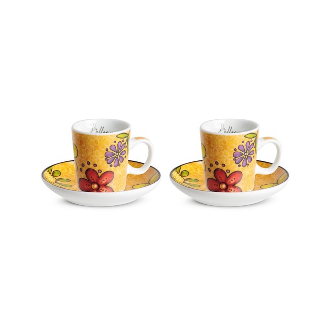 Egan Set 2 Tazze Caffe' Bellamore Arancio Ml 100 Egan Set 2 Tazze Caffe' Bellamore Arancio Ml 100