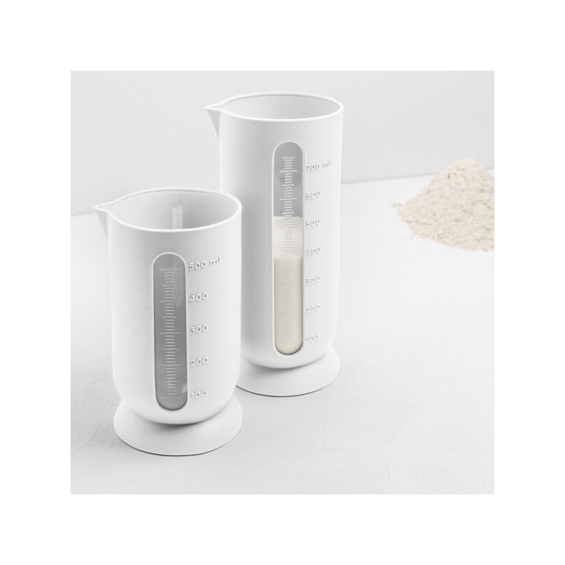 Caraffa Dosatrice QB Blim Plus 750ml Arctic White – Eleganza e Precisione Quotidiana