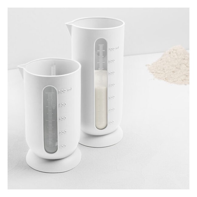 Caraffa Dosatrice QB Blim Plus 750ml Arctic White – Eleganza e Precisione Quotidiana