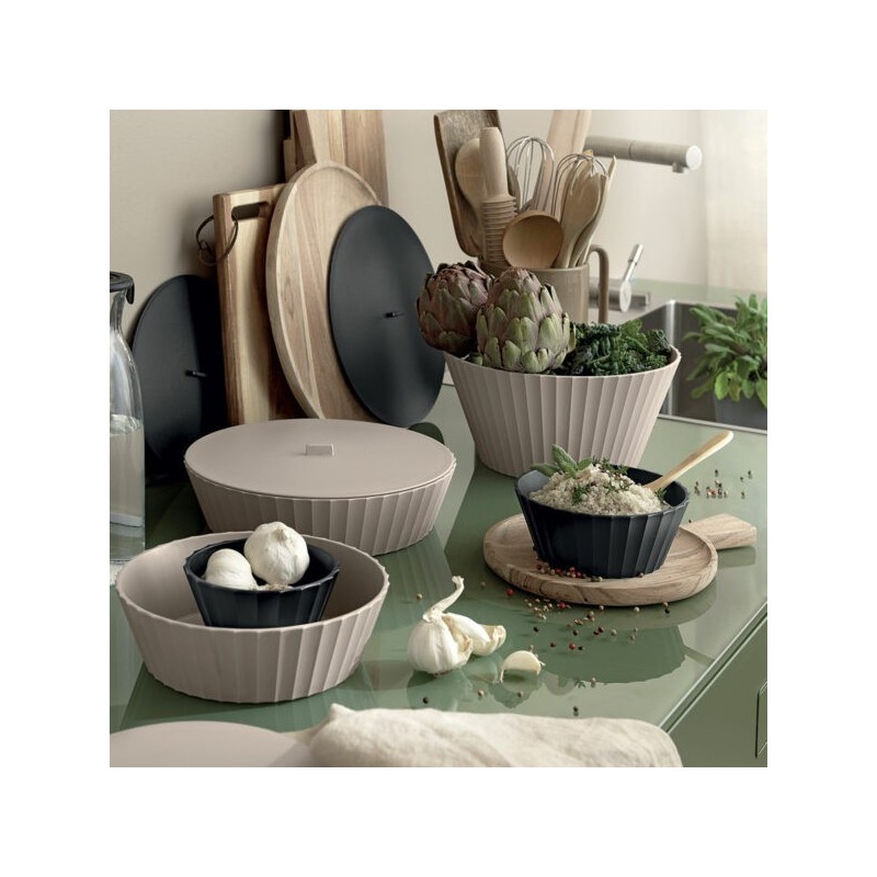 Ciotola Hera L Blim Plus Carbon Black – Design...