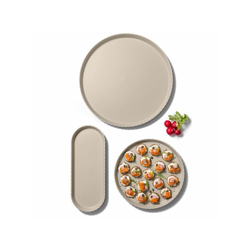 Vassoio Atena M Blim Plus Moka Grey – Design...