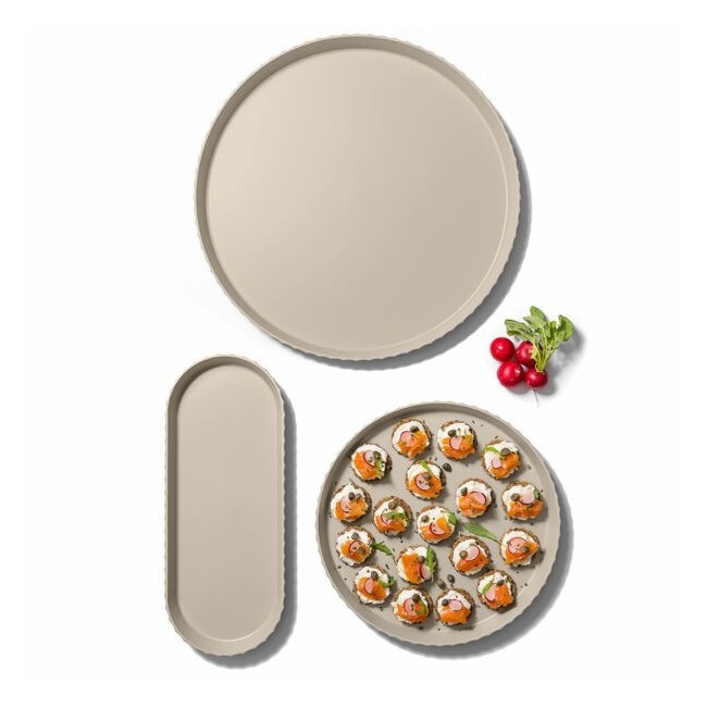 Vassoio Atena M Blim Plus Moka Grey – Design...