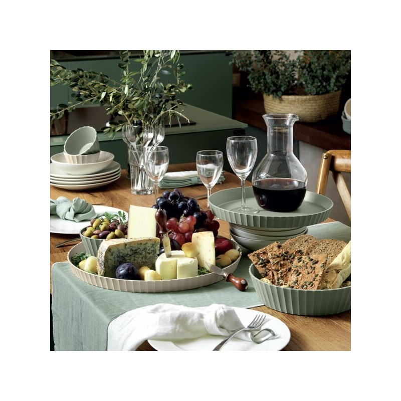 Vassoio Atena M Blim Plus Moka Grey – Design...