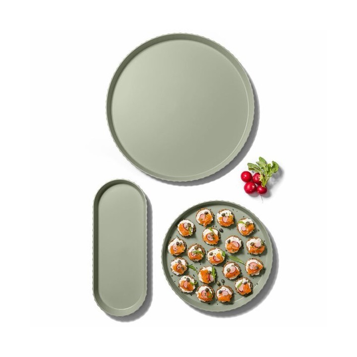 Blim Plus Vassoio rotondo Atena L Forest Medium Ø 40 cm