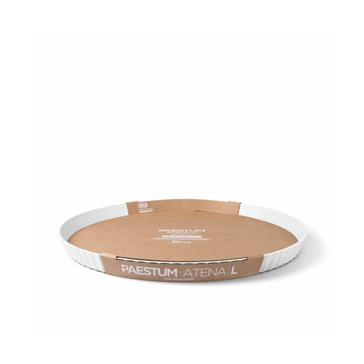 Blim Plus Vassoio rotondo Atena L Arctic White
