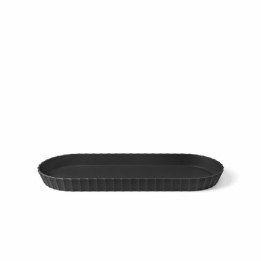 Blim Plus Vassoio Minerva M Carbon Black 37,5 × 15 cm