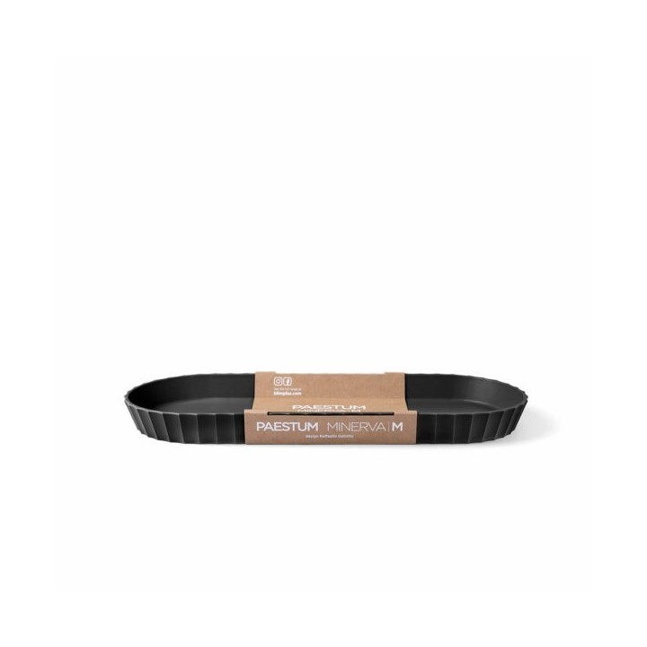 Blim Plus Vassoio Minerva M Carbon Black 37,5 × 15 cm