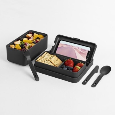 Lunchbox Bauletto M Blim Plus Carbon Black – Design Smart...